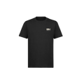 971 Core Tee, Regular, in Black, front, with the sand 971 mark on the left chest